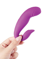 Dolphin Rolling G Spot Vibrator & Clit Stimulator - Purple