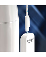 Blanche Thrusting Blowjob Toy Automatic Rechargeable Male Masturbator - White