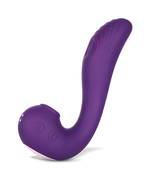 Angel Triple Tease G-Spot Stimulator - 3 Function Purple