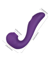 Angel Triple Tease G-Spot Stimulator - 3 Function Purple