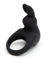 Happy Rabbit Rechargeable Silicone Cock Ring - Black