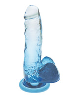 Shades Gradient Dildo 7in - Blue