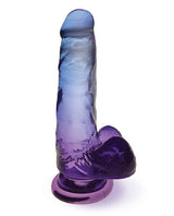 Shades Gradient Dildo 7in - Blue and Violet