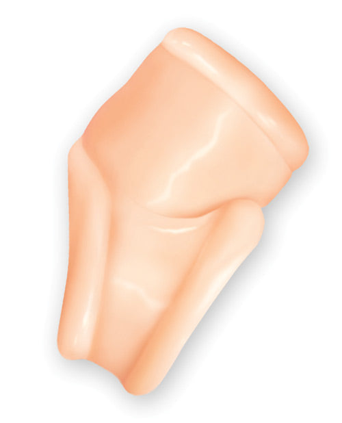 The 9`s - Base Boost Cock and Balls Sleeve - Vanilla