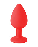 The 9`s - Booty Talk Silicone Butt Plug F Yeah - Red