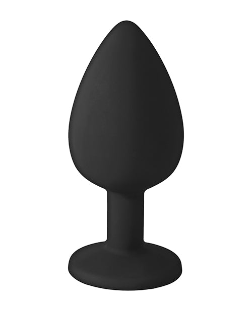 The 9`s - Booty Talk Silicone Butt Plug Bad Girl - Black