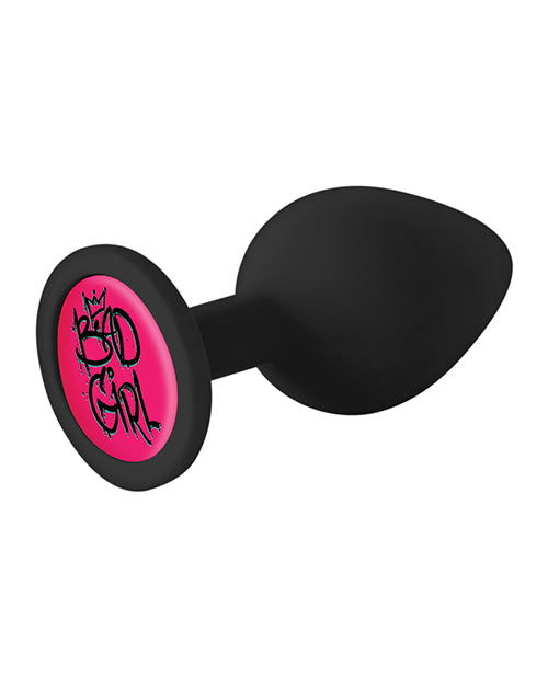 The 9`s - Booty Talk Silicone Butt Plug Bad Girl - Black