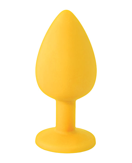 The 9`s - Booty Talk Silicone Butt Plug Don`t Stop - Yellow