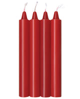 Make Me Melt Warm-Drip Candles 4 Pack - Red Hot