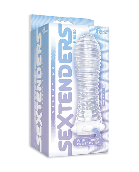 NO ETA $The 9's Vibrating Sextenders Ribbed Sleeve