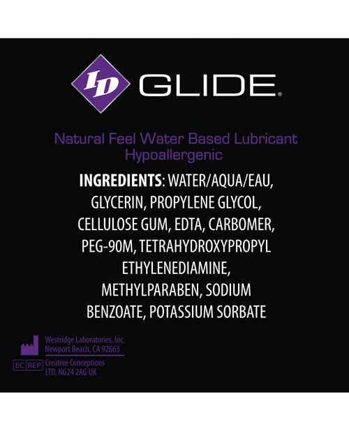 ID Glide Water Based Lubricant 1oz
