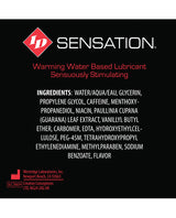 ID Sensation Water Based Warming Lubricant 4.4oz