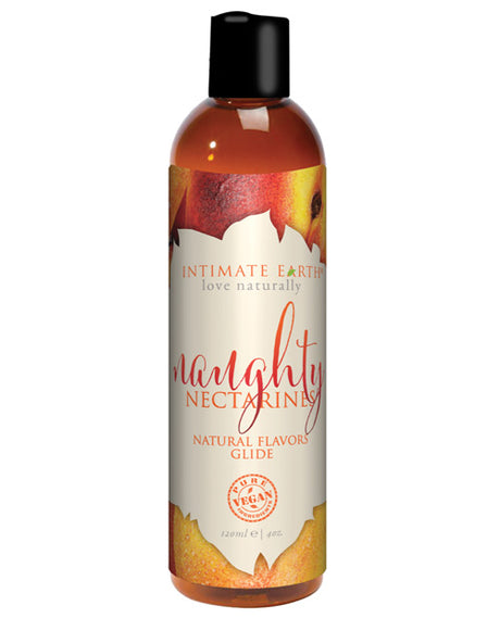 Intimate Earth Natural Flavors Glide - 120 ml Naughty Peaches