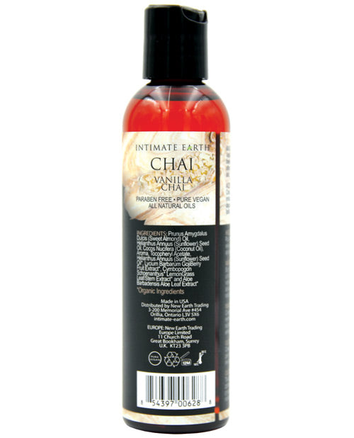 Intimate Earth Chai Aromatherapy Massage Oil Vanilla Chai 4oz