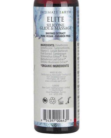 Intimate Earth Velvet Touch Silicone Glide Lubricant 4oz