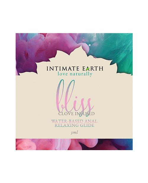 Intimate Earth Bliss Anal Relaxing Waterbased Glide - 3 ml Foil