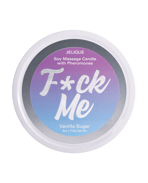 Jelique Massage Candle Pheromone F*CK Me Vanilla Sugar 4oz