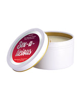 Jelique Massage Candle Pheromone Sex-A-Licious Ravenous Raspberry 4oz.