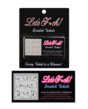 Let's Fuck! Scratch Tickets
