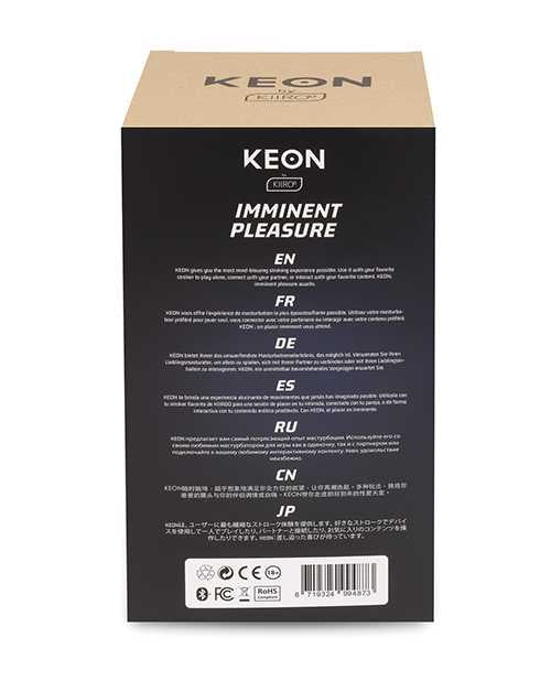 Kiiroo Keon Rechargeable Interactive Masturbator - Black