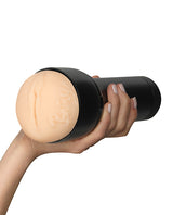 Kiiroo Keon and Feel Britney Interactive Masturbator Combo Set - Pussy - Black/Vanilla