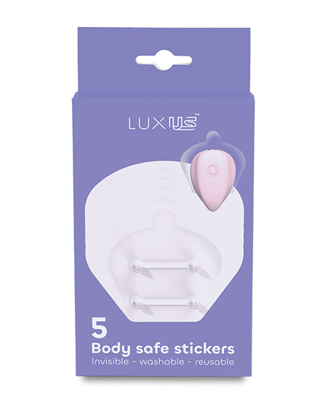 Kiiroo Luxus Luxher 5 Pieces Adhesive Stickers Accessory - Clear
