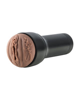 Kiiroo Feel September Reign Black Stroker Interactive Masturbator - Pussy - Black/Chocolate