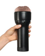 Kiiroo Feel September Reign Black Stroker Interactive Masturbator - Pussy - Black/Chocolate