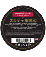 Kama Sutra Ignite Massage Candle Strawberry Dreams 6oz