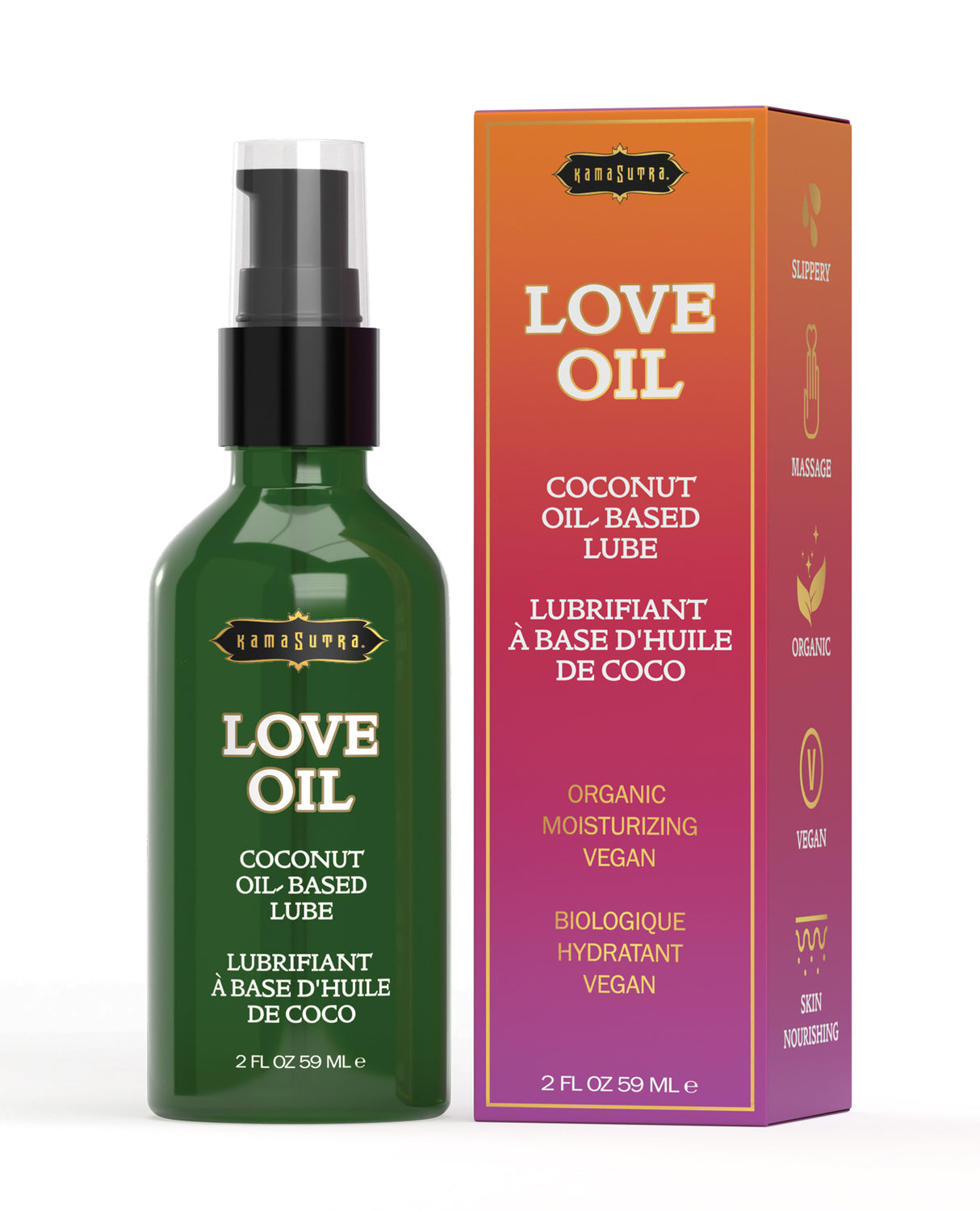 Love Oil Coconut Oil-Based Lube