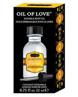 Kama Sutra Oil Of Love Coconut Pineapple .75oz