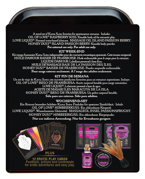 Kama Sutra Weekender Kit Raspberry Kiss