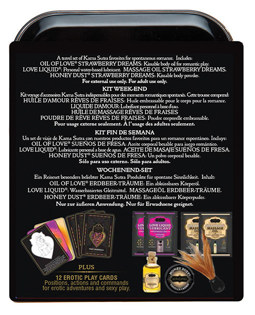 Kama Sutra Weekender Kit Vanilla Creme