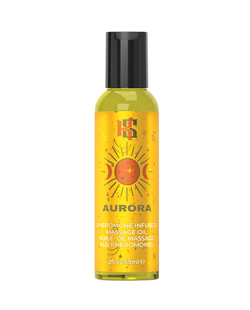 Kama Sutra Celestial Collection Pheromone Massage Oil - Aroura 2 oz