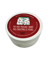 Holiday Mini Massage Candle "The Only Package"