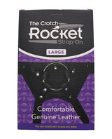 Locked In Lust Crotch Rocket Strap-On Large - Black