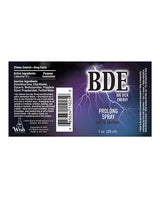 BDE Prolong Spray 1oz