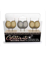 Glitterati Boobie Party Candle Set