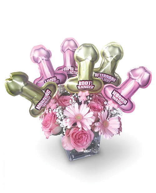 Little Genie Pop-Up Self Inflating Penis Mini-Balloons (6 per pack)
