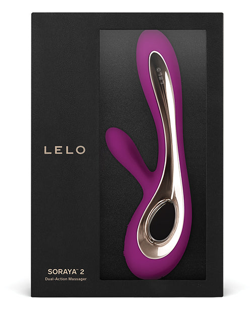 Soraya 2 Rechargeable Rabbit Vibrator - Deep Rose Magenta