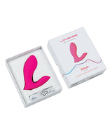 Lovense Flexer Rechargeable Silicone App-Controlled Panty Vibrator - Pink