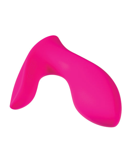 Lovense Flexer Rechargeable Silicone App-Controlled Panty Vibrator - Pink