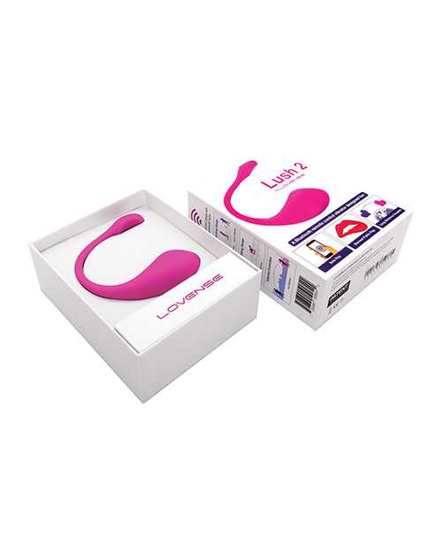 Lovense Lush 2 App Compatible Silicone Bullet - Pink