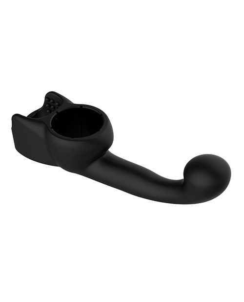 Lovense Domi Silicone Male P-Spot Wand Attachment - Black