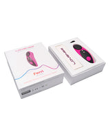 Lovense Ferri App Compatible Silicone Panty Vibrator - Pink/Black