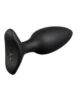 Lovense Hush 2 Rechargeable App Compatible Silicone Vibrating Anal Plug 1.75in - Black