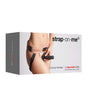 Strap on Me Leatherette Curious Harness - Rose Gold Holographic