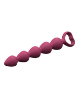 Bing Bang Silicone Anal Beads - Medium - Plum Star