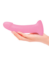 Dildolls Glitzy Silicone Dildo - Pink