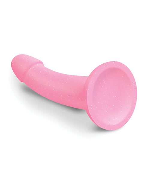 Dildolls Glitzy Silicone Dildo - Pink